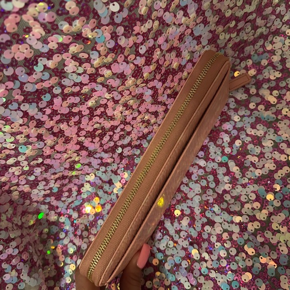 Pink Leather MCM Long Wallet - Picture 6 of 12